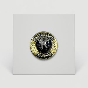 Pin Past District Treas.