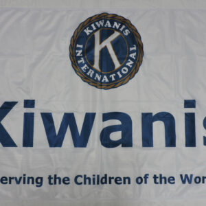 Kiwanis drapeau 100 x 150 logo
