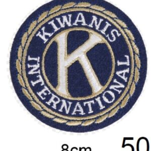 Broderie ronde de 8,6 cm