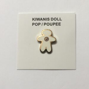 Pin Kiwanis Pop - Wit