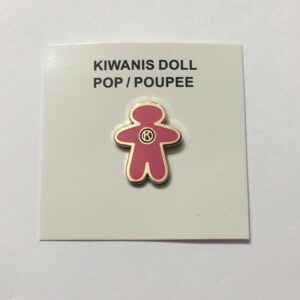 Pin Kiwanis Pop - Fushia
