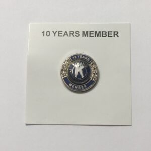 pin lid 10 jaar
