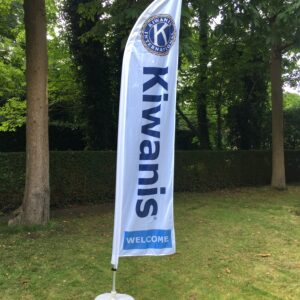 Drapeau de plage 3.10m + support/sac