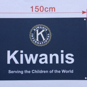 Bannière bleue 100x150cm