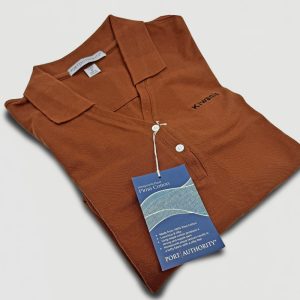 Dames shirt kaneelrood/m